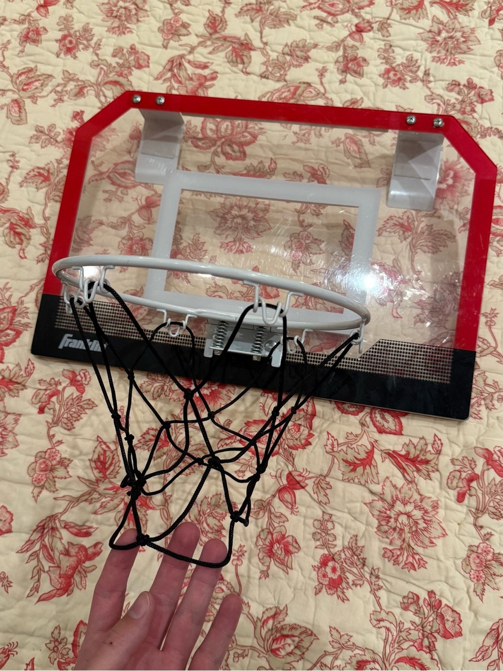 Franklin NBA Mini Basketball Hoop - Red and White